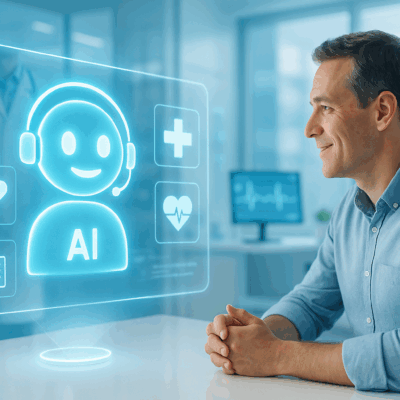 imagen chatbot medico inteligencia artificial
